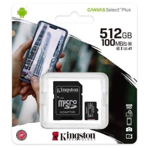 Kingston 512GB Micro SD Card Class 10