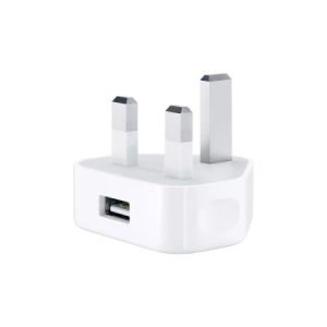 VEN-DENS 5V1A Power Adaptor - Apple Wall USB Plug White