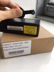 HP Laptop Charger 65 W 19.5V 3.33A,  4.5*3.0mm Blue Pin
