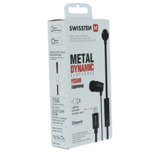 Swissten Earbuds Dynamic Lightning YS500 Black