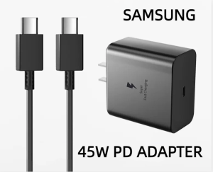 SAMSUNG 45W PD ADAPTER USB-C TO USB-C