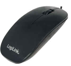 LOGILINK ID0063 USB Optical mouse,  Black