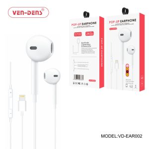 Ven-Dens Pop Up Lightning Earphones