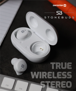 SWISSTEN BLUETOOTH TWS EARPHONES STONEBUDS