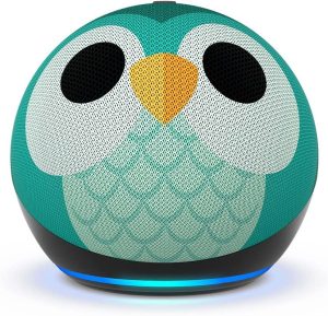 Amazon Echo Dot Kids (5. Gen.) Eulen-Design
