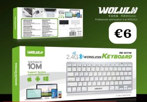 WOLULU WIRELESS KEYBOARD AS-51772