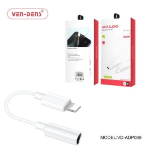 IPHONE LIGHTNING TO 3.5MM HEADPHONE JACK NEW PACKAGE V-1066/ ADP009