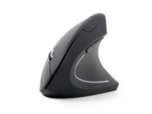 Gembird mouse OPT ergonomic wireless 6-button black MUSW-ERGO-01