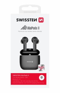 SWISSTEN BLUETOOTH TWS EARPHONES ALUPODS II