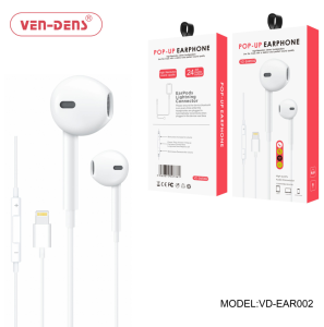 VEN-DENS Pop Up Lightning Earphones VD-EAR002