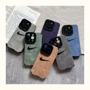 Lambskin trendy brand NIKE Back Case