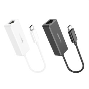 BOROFONE PORTABLE OTG Etherrnet Adapter USB-C TO RJ45 DH7
