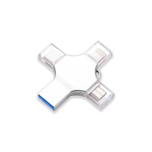 4 IN 1 Flash Drive USB/Lightning/Type-c/Micro