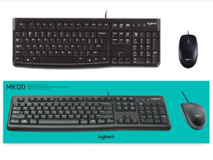 Logitech Desktop MK120 - Keyboard and mouse set - USB - English