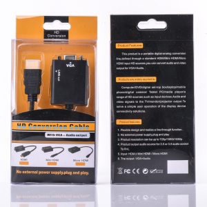 HDMI M to VGA M HD Conversion cable