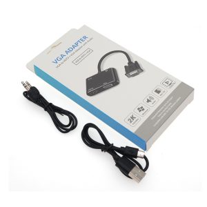 VGA ADAPTER VGA to HDTV+VGA Adapter with Audio