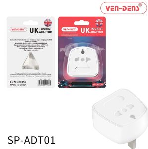 VEN-DENS UK TOURIST ADAPTOR (ADT01)