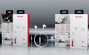 VEN-DENS Wired earphone Type-C  earbuds with microphone (VD-EAR008)